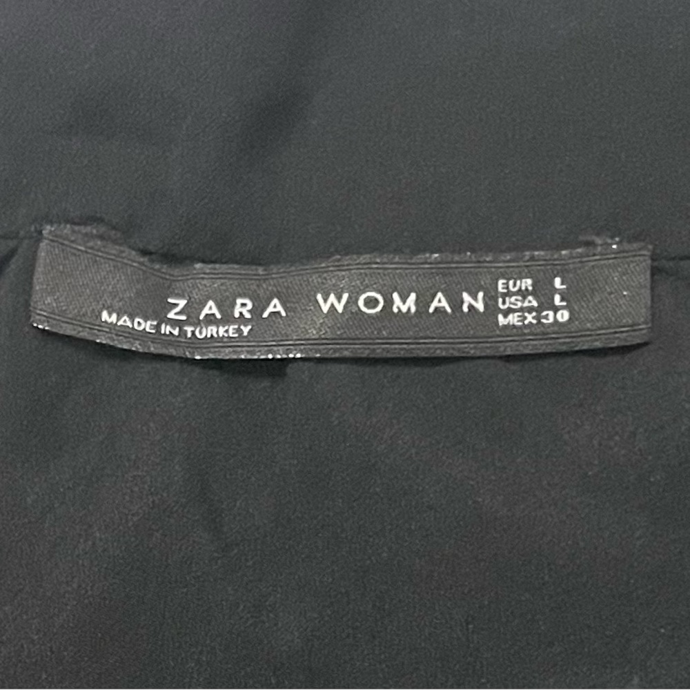 Zara Women’s Snakeskin Print Fit & Flare Mini Dress - Picture 3 of 11